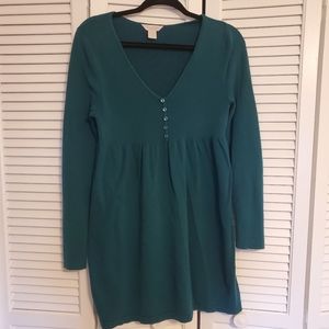 Maternity sweater dress